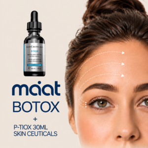Botox, Tercio Superior hasta 64 unidades + Sérum P-Tiox