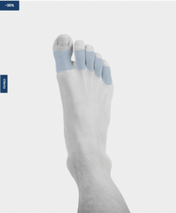 Depilación Dedos de los Pies - Hombre
