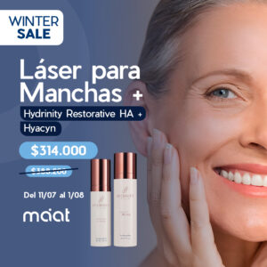 Láser para Manchas + Hydrinity Restorative HA + Hyacyn