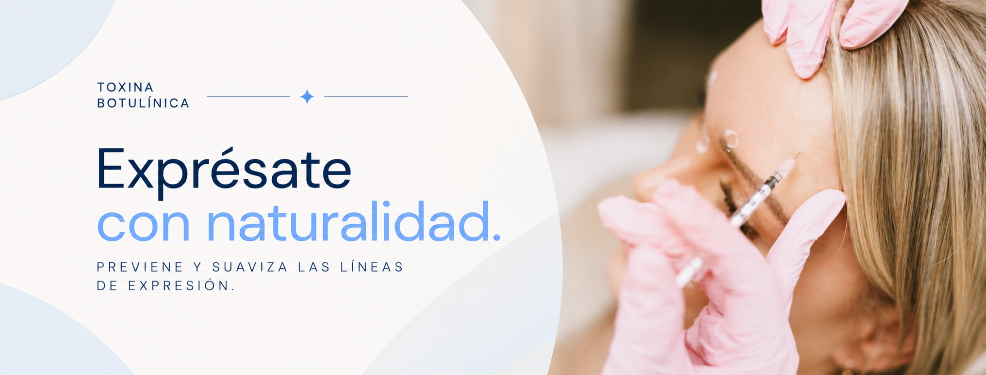 Toxina botulínica - Exprésate con naturalidad