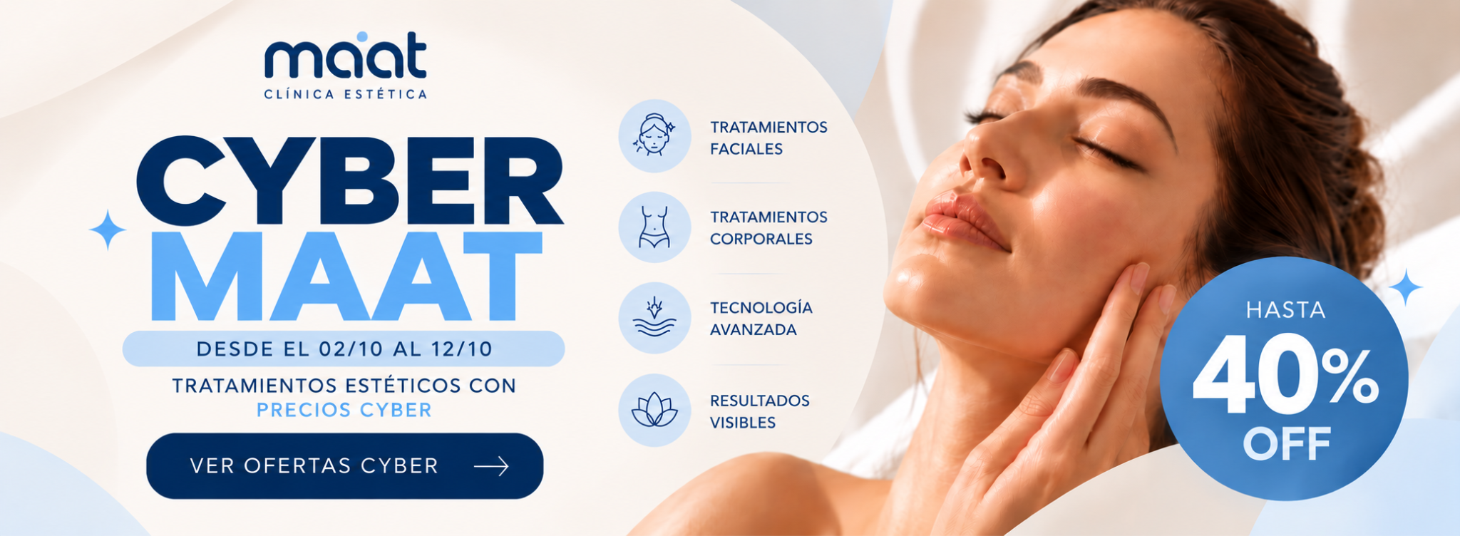 Cyber MAAT del 02/10 al 12/10 - Hasta 40% OFF - Ver ofertas Cyber